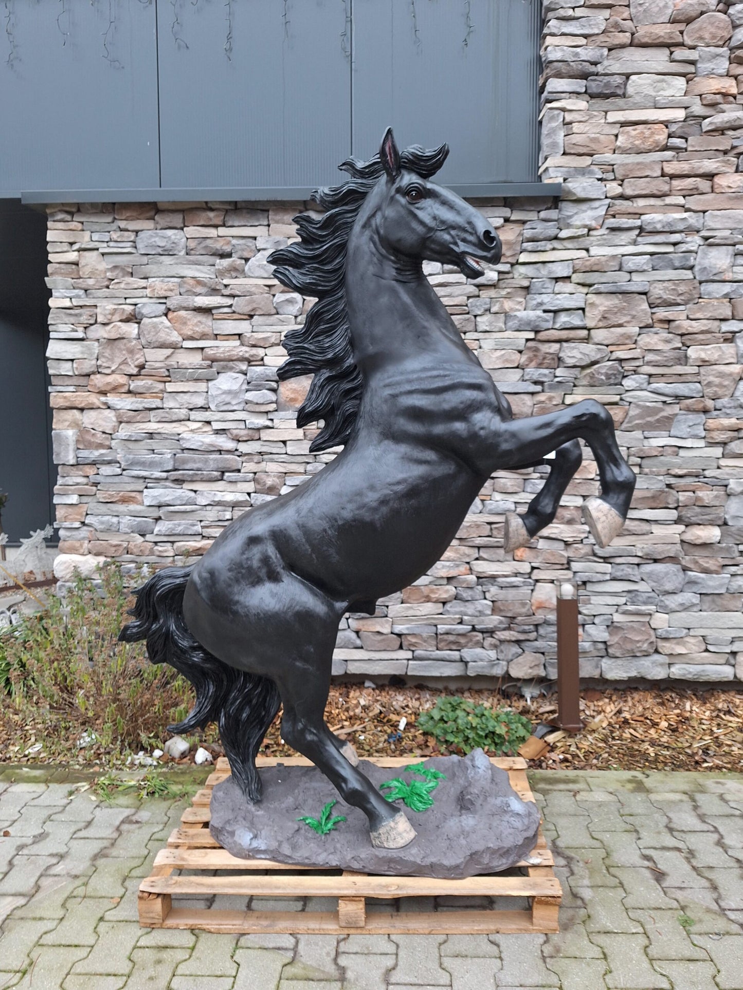 Paard - Steigerend paard - Links of rechts - 220cm hoog