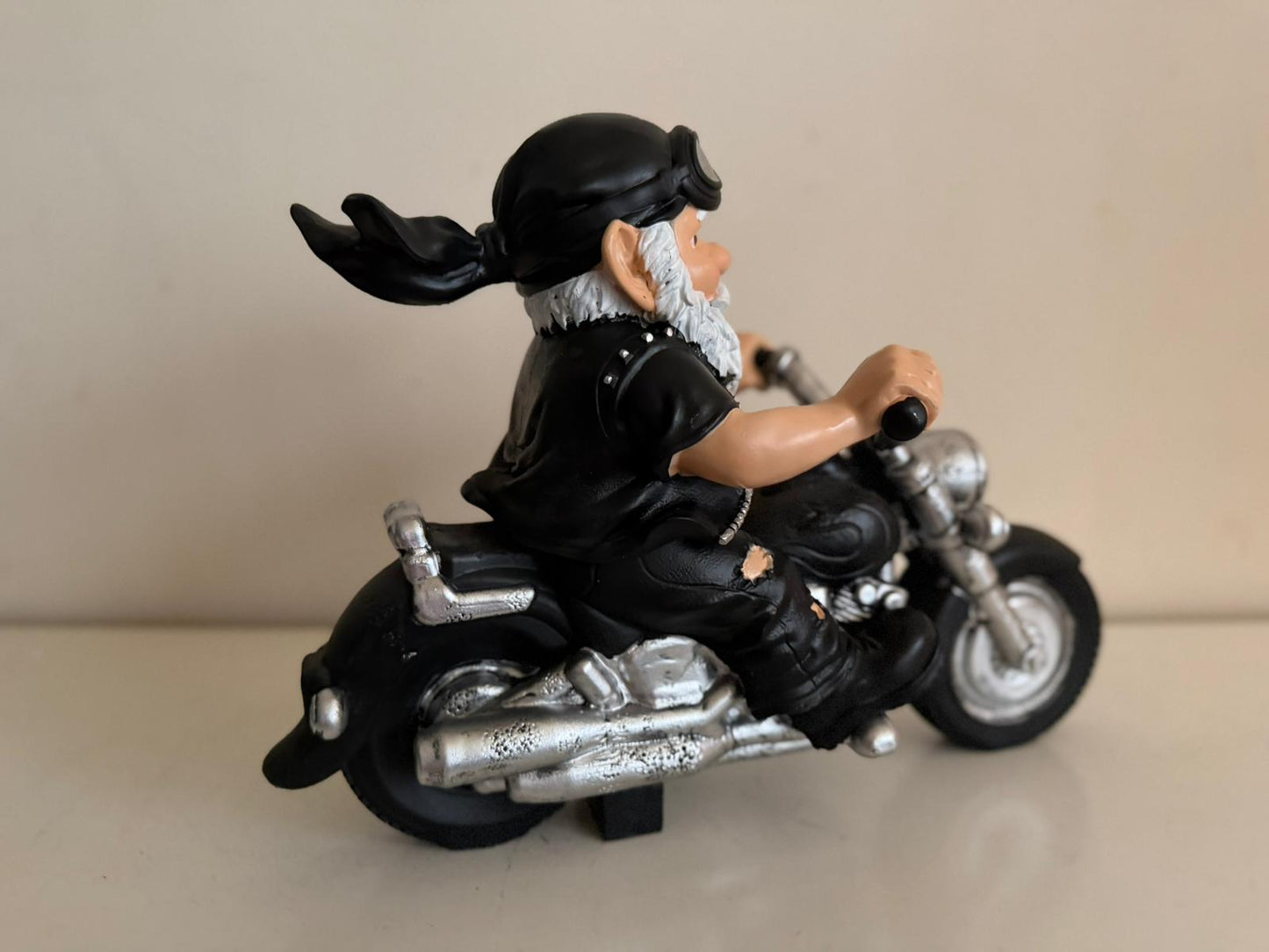 Kabouter - Biker - Bikerlook - motor - Harley - HD