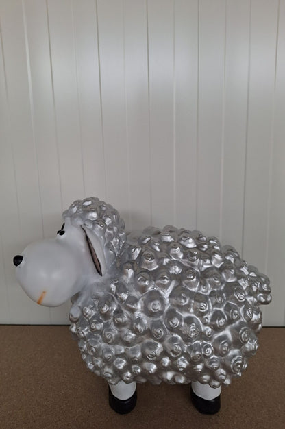 Bol schaapje in diverse kleuren (40cm lang)