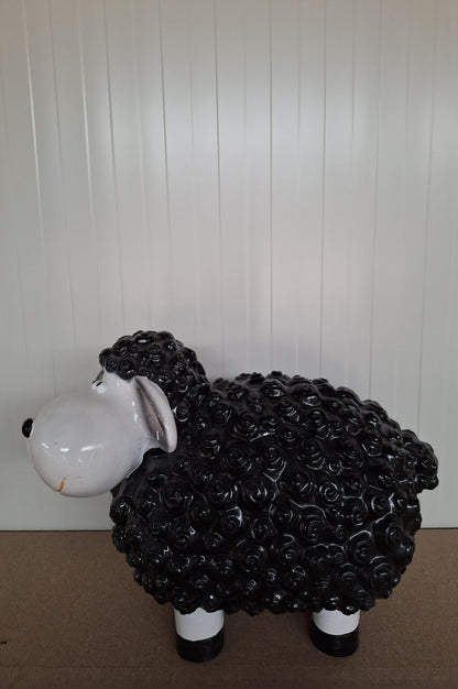 Bol schaapje in diverse kleuren (40cm lang)