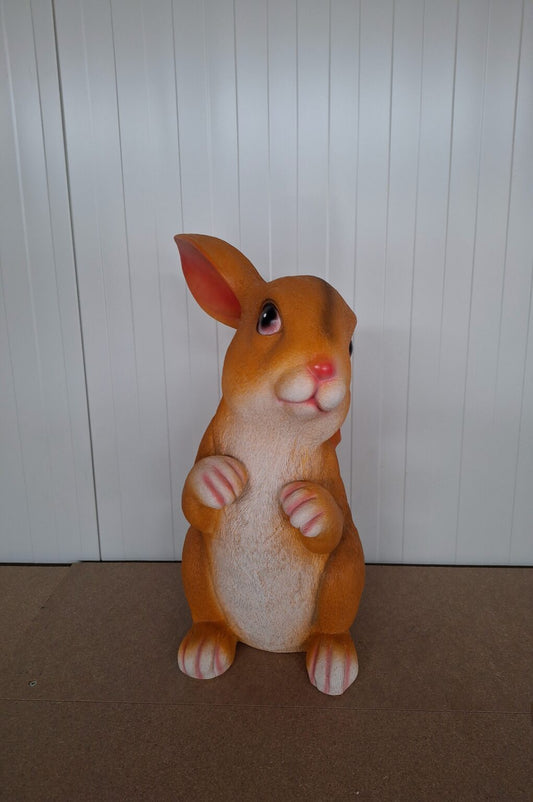 Konijnen - Konijn - kleur Bruin - 55 cm hoog - oor rechts laag