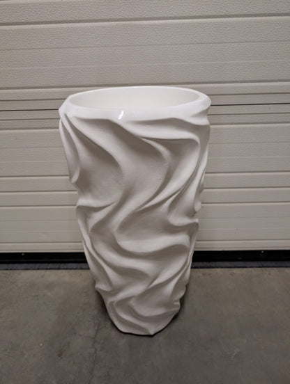 Mooie grote vazen - model S-line - 75 of 95 cm wit of zwart