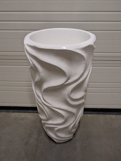Mooie grote vazen - model S-line - 75 of 95 cm wit of zwart