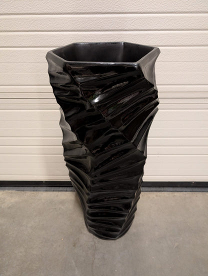 Mooie grote vazen - model H-line - 75 of 95 cm wit of zwart