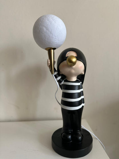 Bubble Boy - Bubble Gum Boy - met verlichting - 50cm hoog