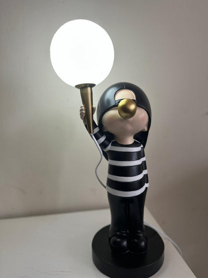 Bubble Boy - Bubble Gum Boy - met verlichting - 50cm hoog