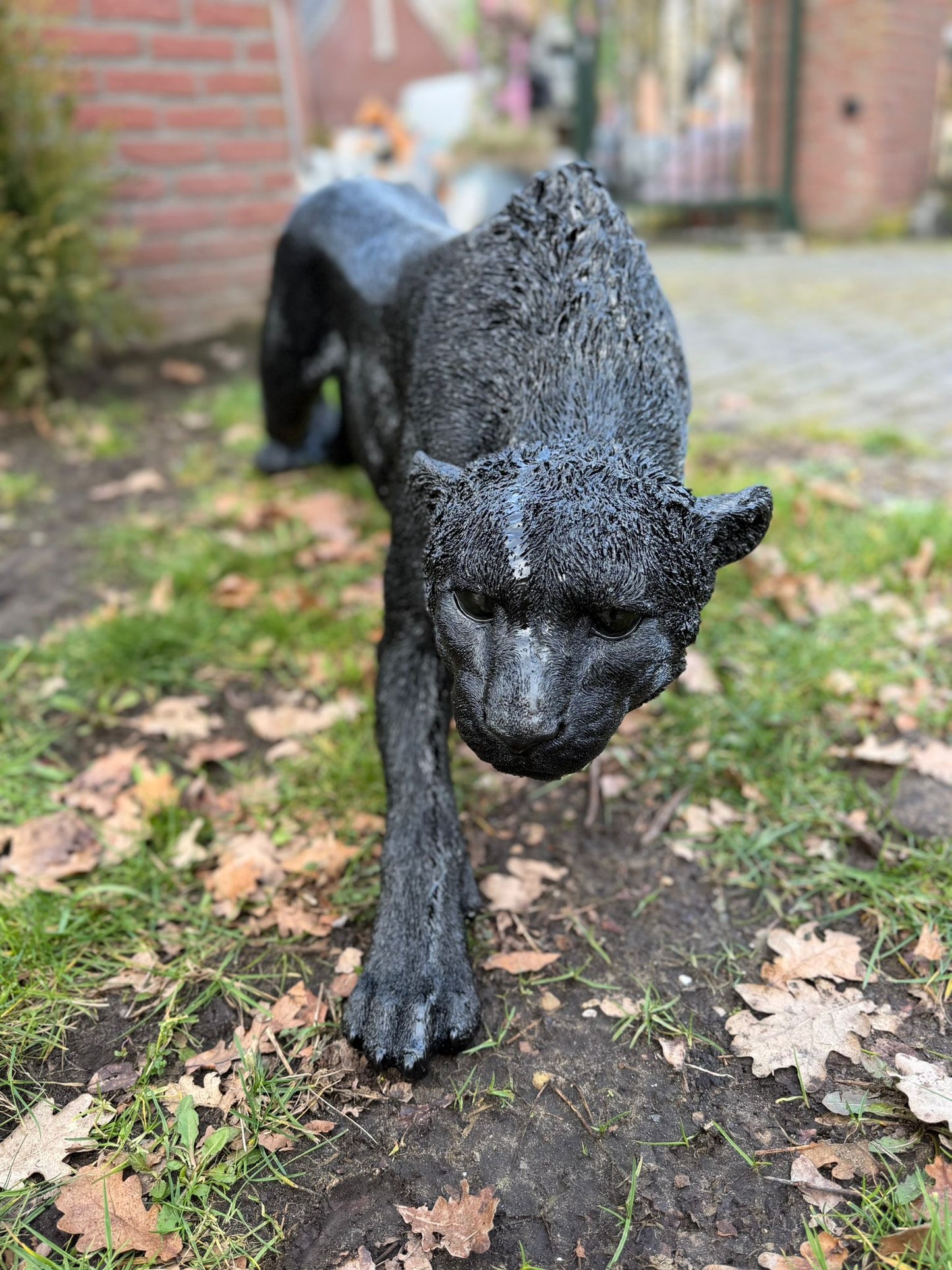 Panter - jachtluipaard - staand - 130cm lang
