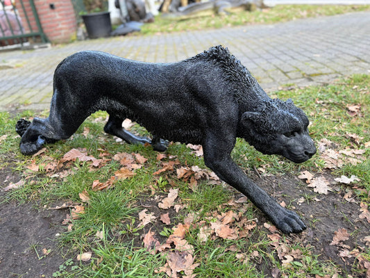 Panter - jachtluipaard - staand - 130cm lang