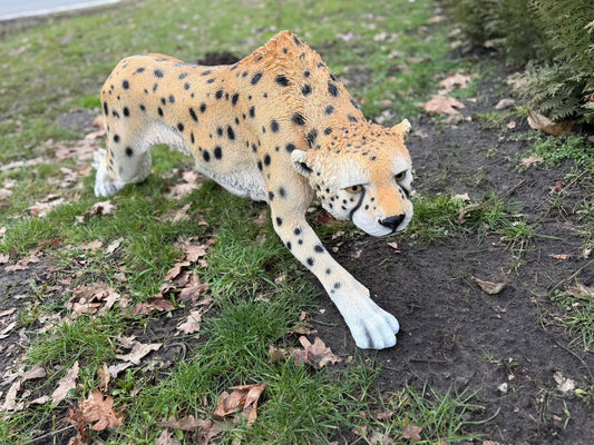 Cheetah - jachtluipaard - staand - 130cm lang