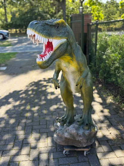 Dinosaurus serie - Dinosaurus - T-Rex - 135cm hoog en 200cm lang toegevoegd