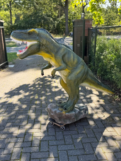 Dinosaurus serie - Dinosaurus - T-Rex - 135cm hoog en 200cm lang toegevoegd
