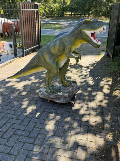 Dinosaurus serie - Dinosaurus - T-Rex - 135cm hoog en 200cm lang toegevoegd