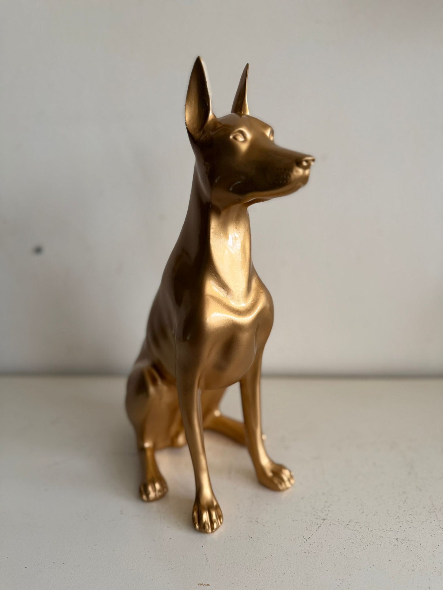 Stijlvolle Dobermann (40cm hoog)