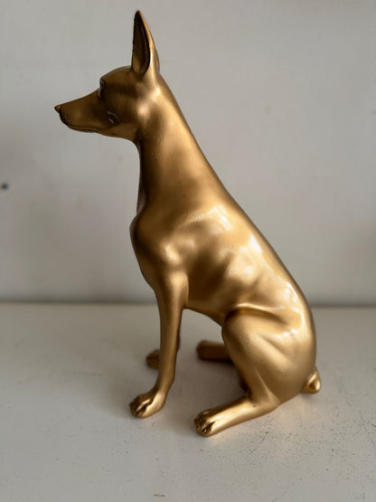 Stijlvolle Dobermann (40cm hoog)