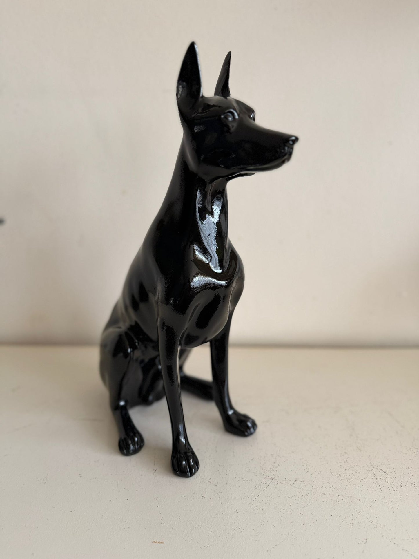 Stijlvolle Dobermann (40cm hoog)