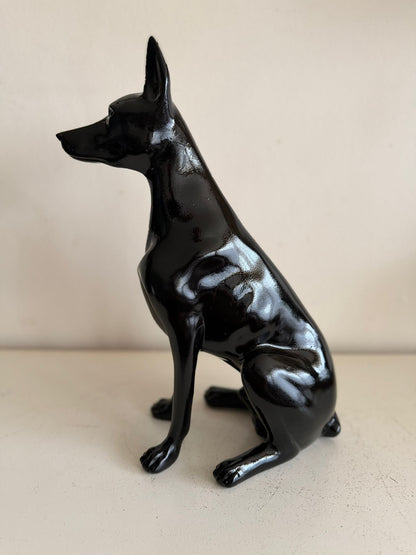 Stijlvolle Dobermann (40cm hoog)