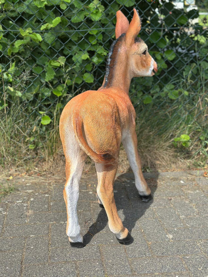 Ezel ezels staand (100cm hoog) bruin of grijs