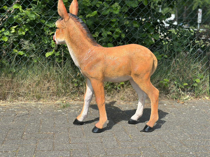 Ezel ezels staand (100cm hoog) bruin of grijs