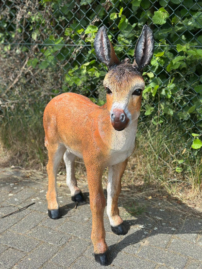 Ezel ezels staand (100cm hoog) bruin of grijs