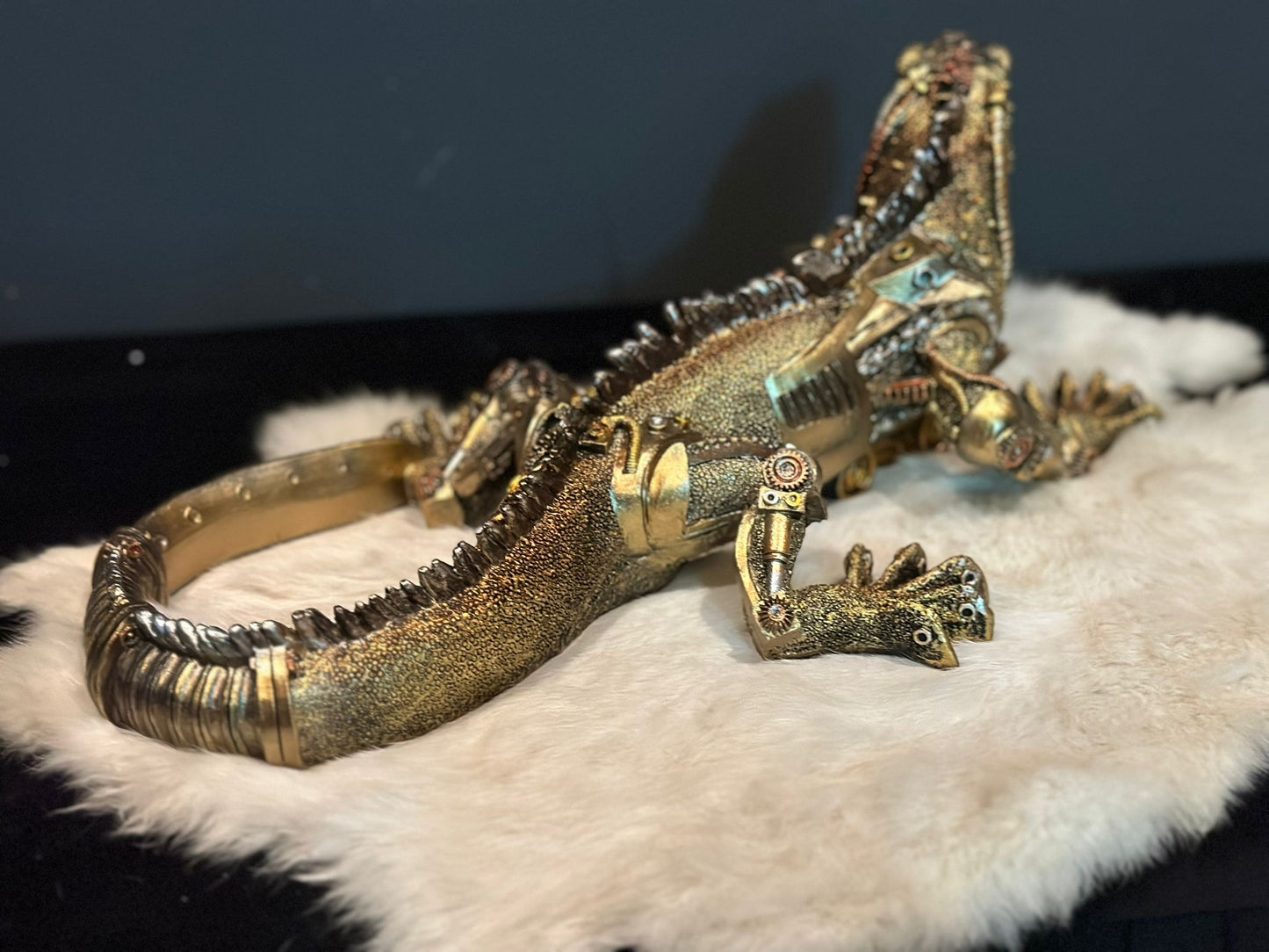 Steampunk - Reptielen - Hagedis - Salemander - 40cm lang