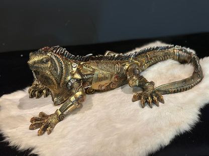 Steampunk - Reptielen - Hagedis - Salemander - 40cm lang