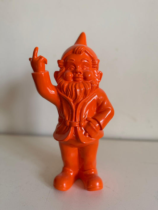 Kabouter - Kabouters - middelvinger - 34cm hoog - Diverse kleuren - gewaagd !