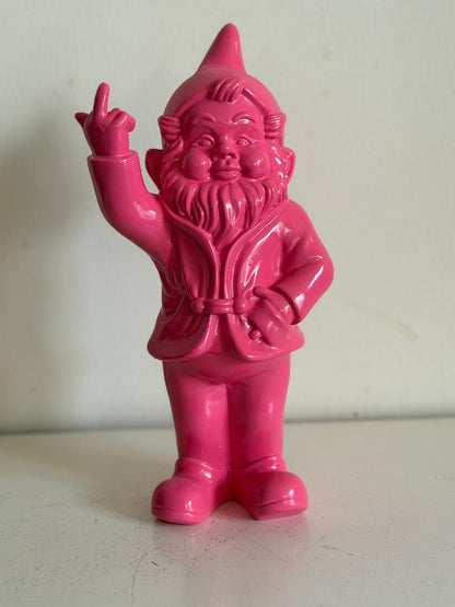 Kabouter - Kabouters - middelvinger - 34cm hoog - Diverse kleuren - gewaagd !