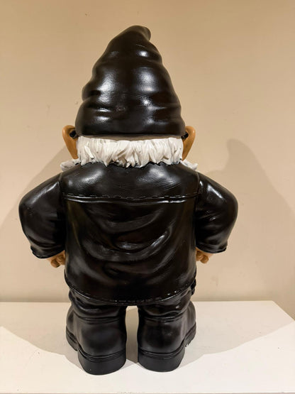 Kabouter - Biker - Bikerlook - Rocker - met zonnebril