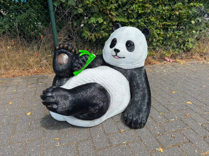 Mooie grote liggende Panda beer (110cm lang)