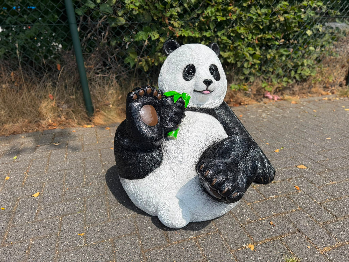 Mooie grote liggende Panda beer (110cm lang)