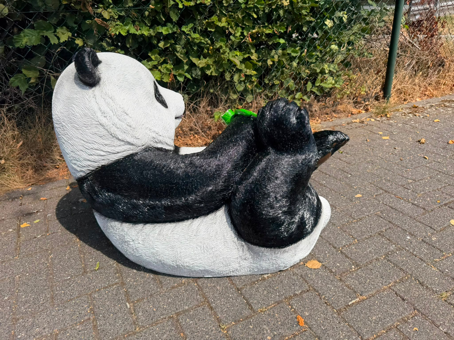 Mooie grote liggende Panda beer (110cm lang)