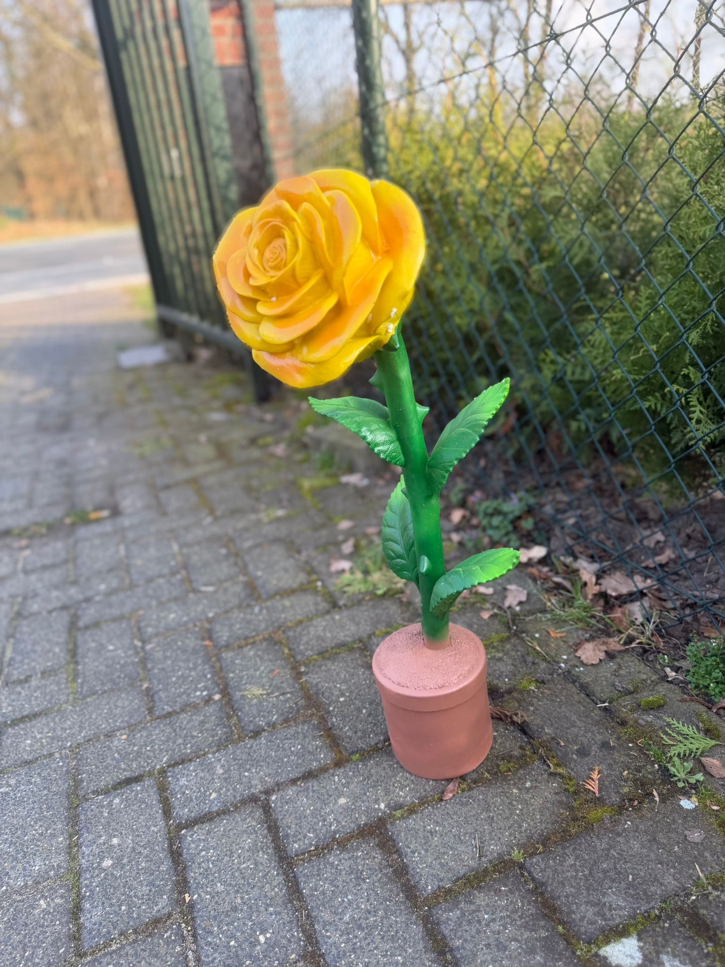 Bloemen - Roos - Rozen - 60cm hoog - diversen kleuren