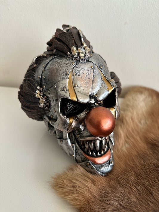 Skulls - Skull decoratie - Clown-Metaal look