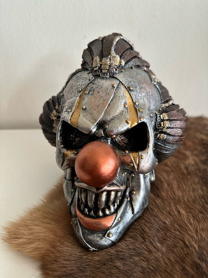 Skulls - Skull decoratie - Clown-Metaal look