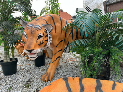 Tijger - Tijger XXXL - staand - 190cm lang - Originele kleur