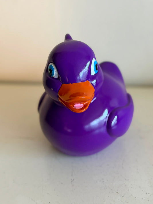 Badeend - S - 16cm lang (verschillende kleuren)