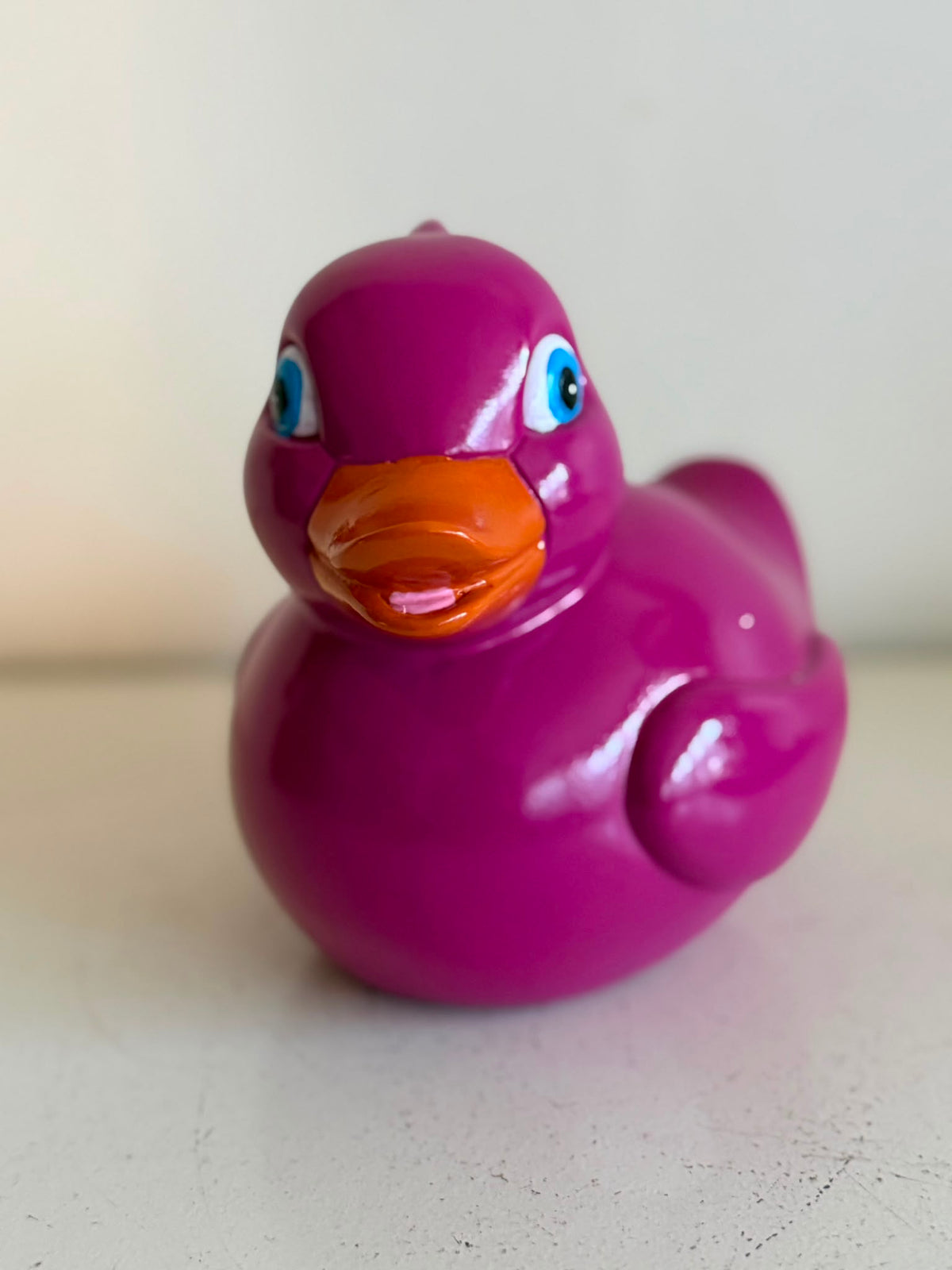 Badeend - S - 16cm lang (verschillende kleuren)