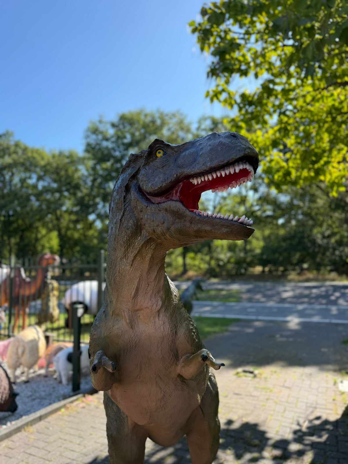 Dinosaurus serie - Dinosaurus - T-Rex - 180cm hoog en 300cm lang