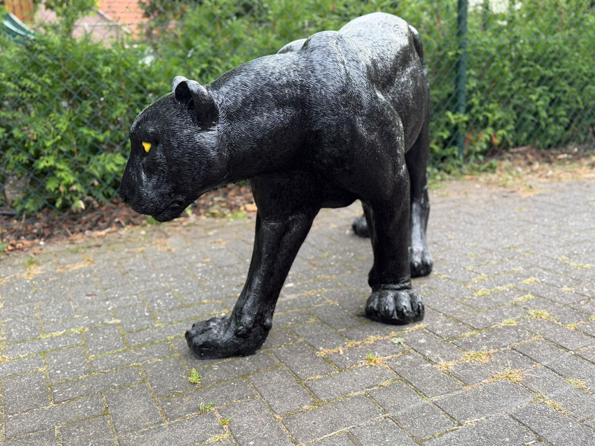 Zwarte panter - staand - 180cm lang