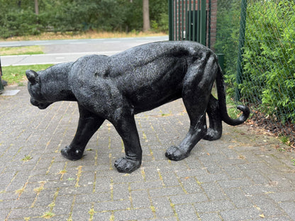 Zwarte panter - staand - 180cm lang