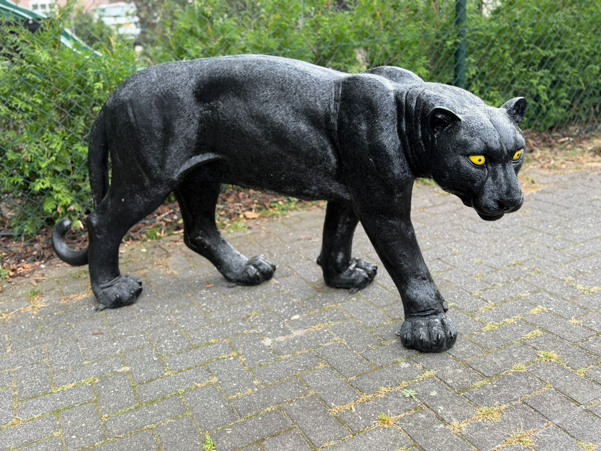 Zwarte panter - staand - 180cm lang