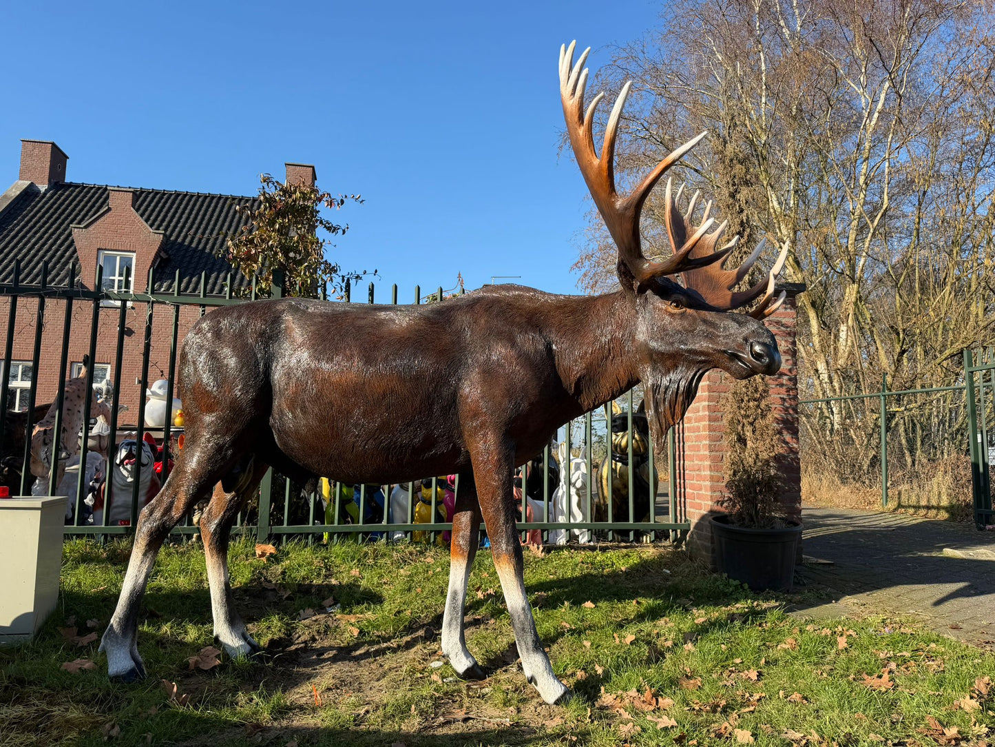 Hert - Herten - Eland - Levensgroot - imposant - 300cm lang