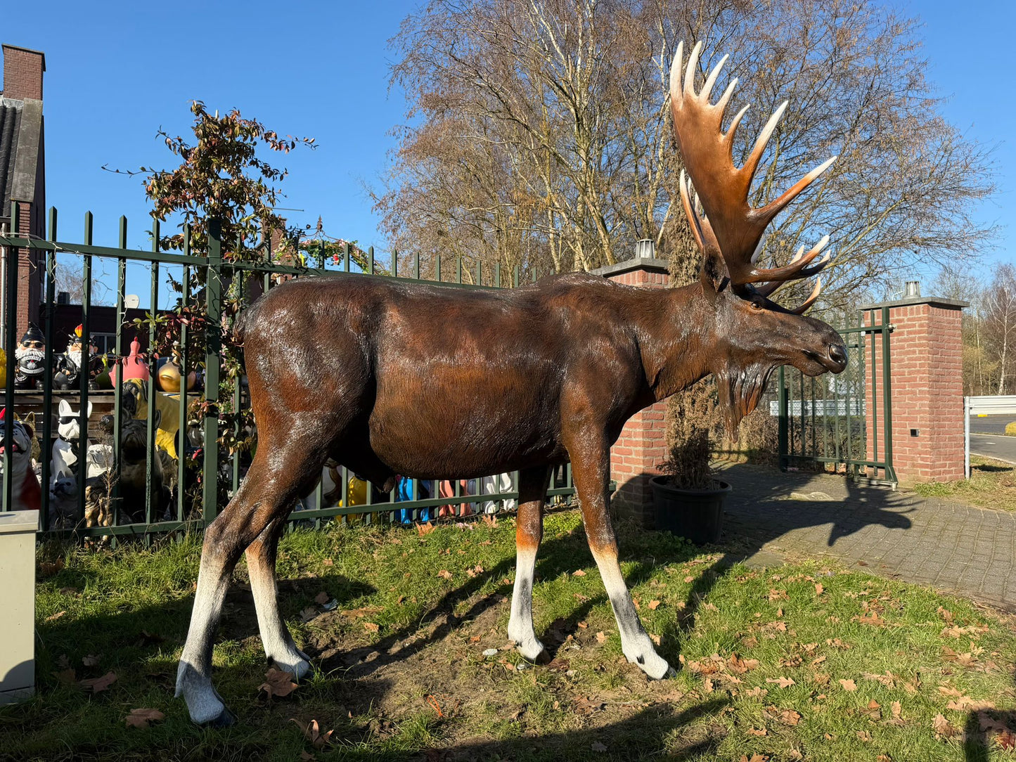 Hert - Herten - Eland - Levensgroot - imposant - 300cm lang