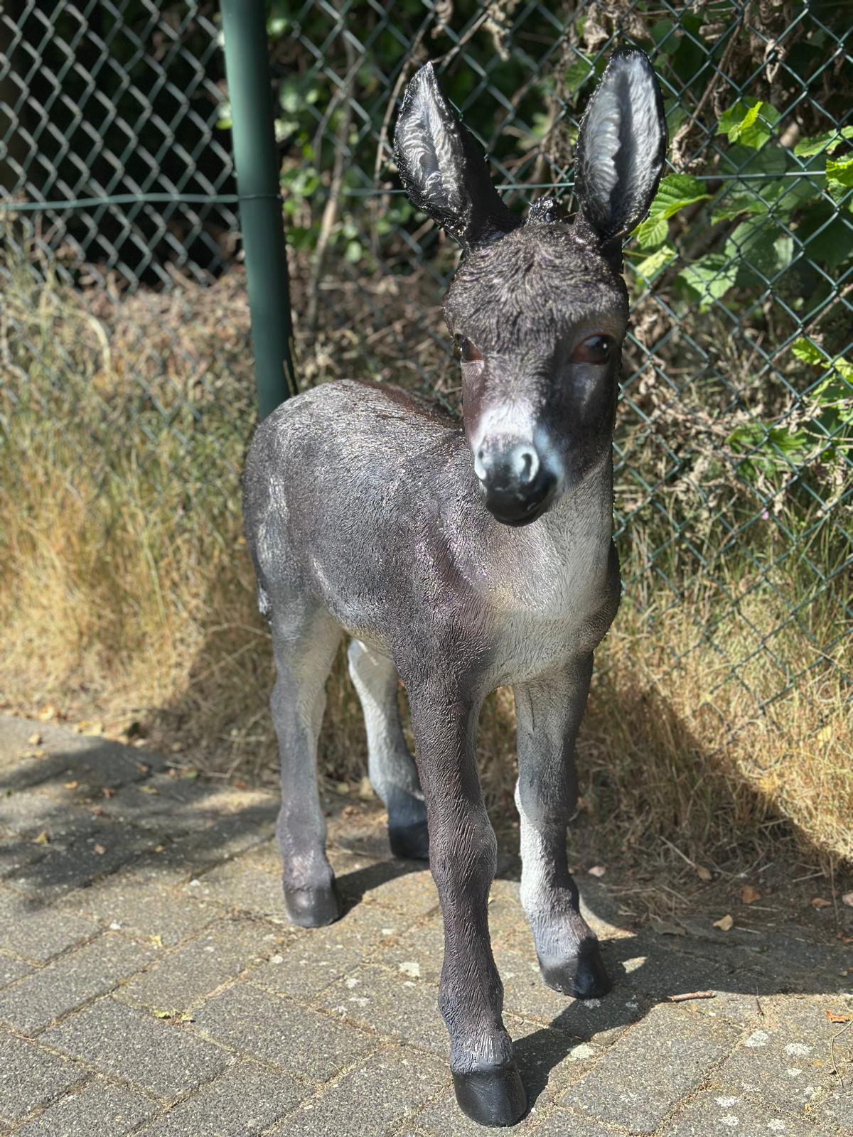 Ezel ezels staand (100cm hoog) bruin of grijs
