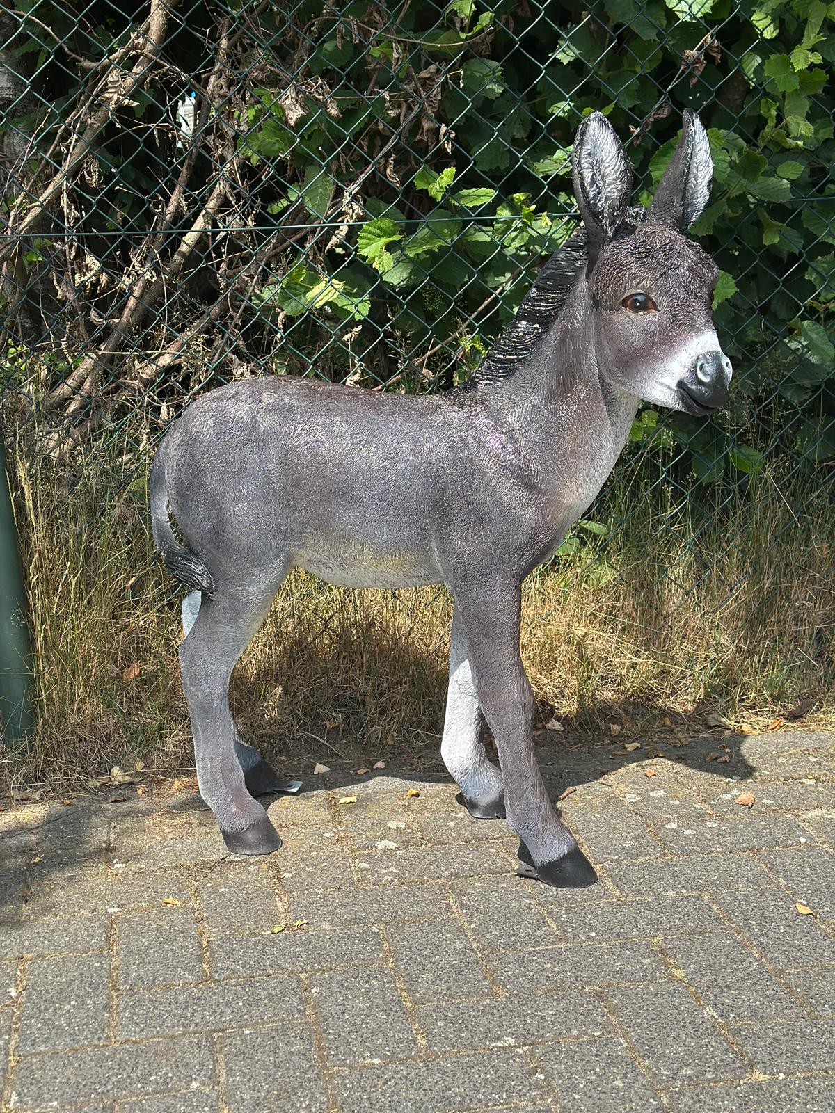 Ezel ezels staand (100cm hoog) bruin of grijs