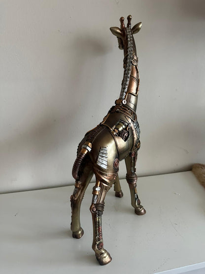 Steampunk - Dieren - Giraf - staand - 55cm hoog