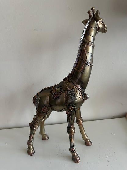 Steampunk - Dieren - Giraf - staand - 55cm hoog