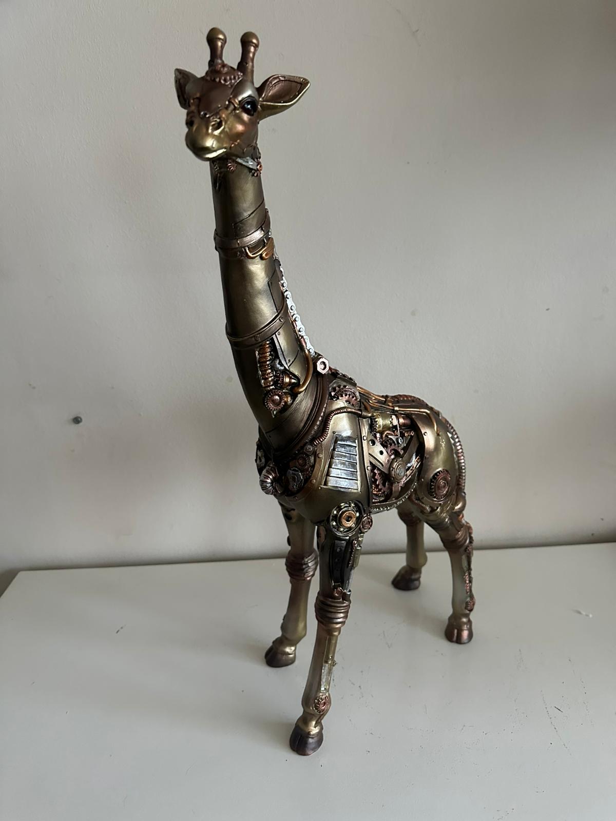 Steampunk - Dieren - Giraf - staand - 55cm hoog