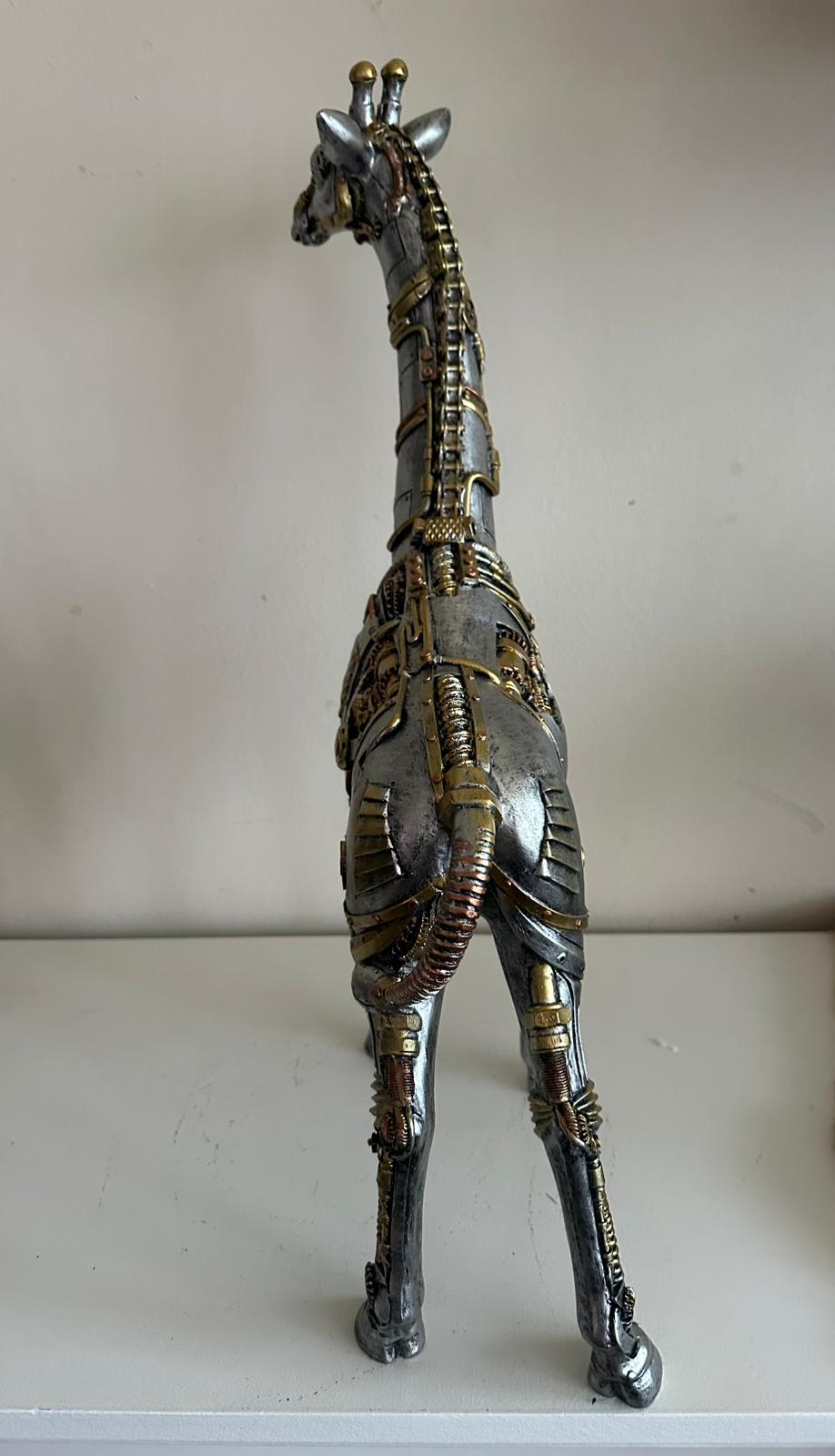 Steampunk - Dieren - Giraf - staand - 55cm hoog