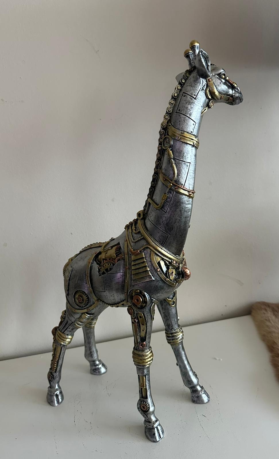 Steampunk - Dieren - Giraf - staand - 55cm hoog